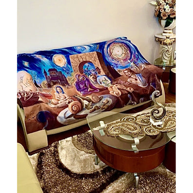 "Dream of the Common Man" Blanket - Constantino Artwork inspired by the artistry of Anton Brzezinski